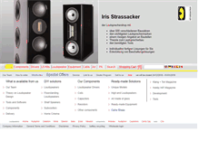 Tablet Screenshot of lautsprechervertrieb.de